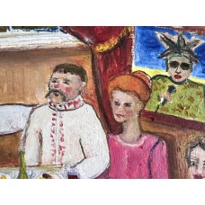 Millennium in Ukrainian style – Ukrainian Christmas, festive table, oil painting by Marina Stognieva Millennium in Ukrainian style – Ukrainian Christmas, festive table, oil painting by Marina Stognieva